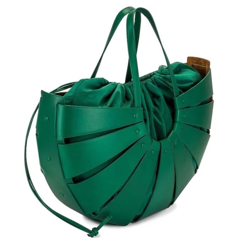 BOTEGGA VENETA The Shell Large Bag RACING GREEN - Picture 4 of 7